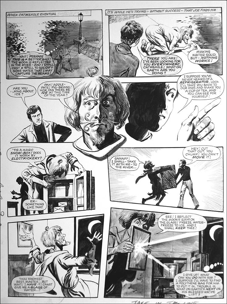2nd page of story art by Gerry Embleton
