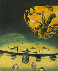 War Picture Library cover #181  'Rogue Lancaster' art by Pino Dell'Orco