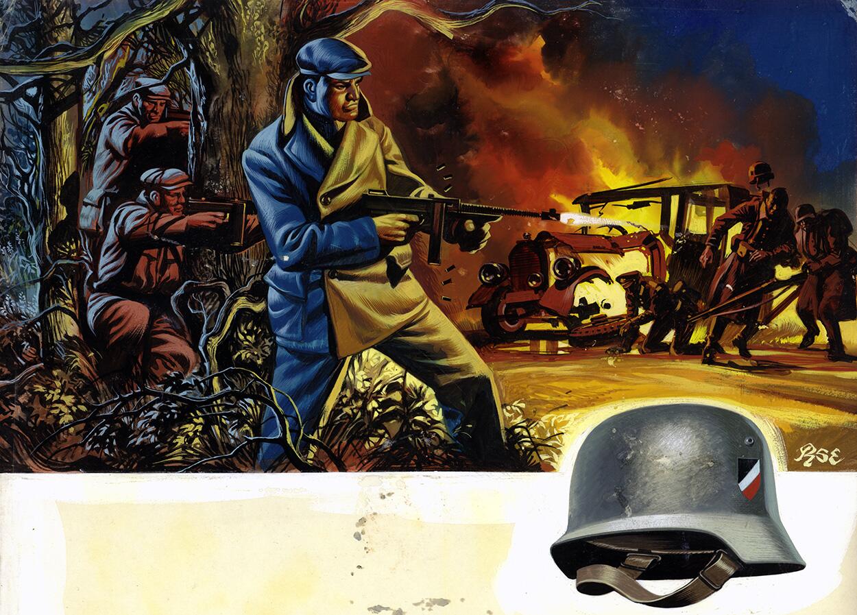Maquis Revenge art by Ron Embleton
