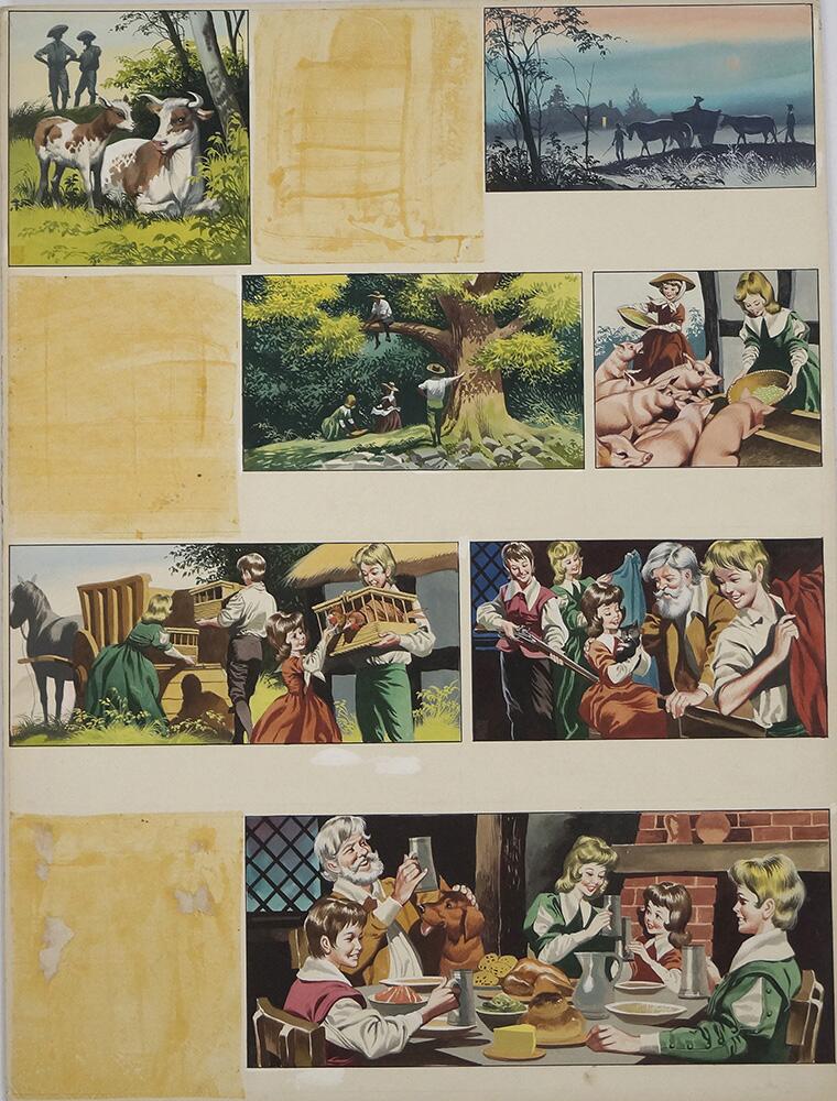 The Children of the New Forest - Page 6 art by Ron Embleton
