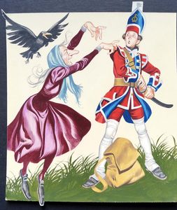 Three Soldiers: Crow Woman art by Ron Embleton