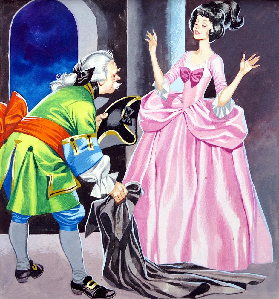 Three Soldiers: Pink Princess art by Ron Embleton