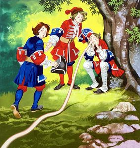 Three Soldiers: Why The Long Nose? art by Ron Embleton