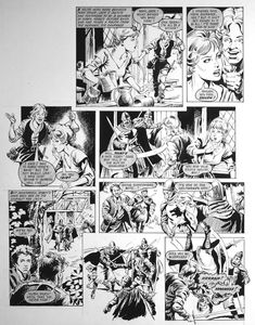 Robin of Sherwood: Shush (TWO pages) art by Phil Gascoine
