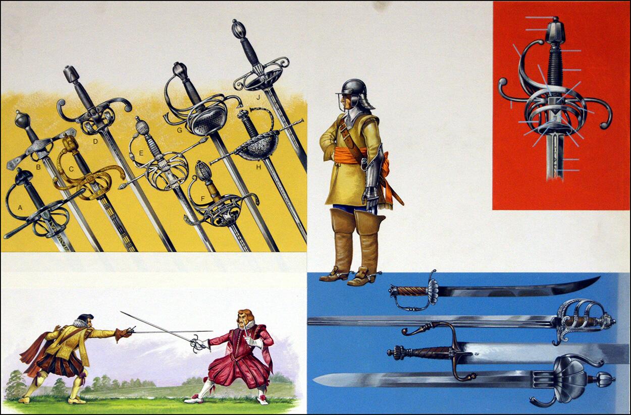 Swords Montage art by Dan Escott