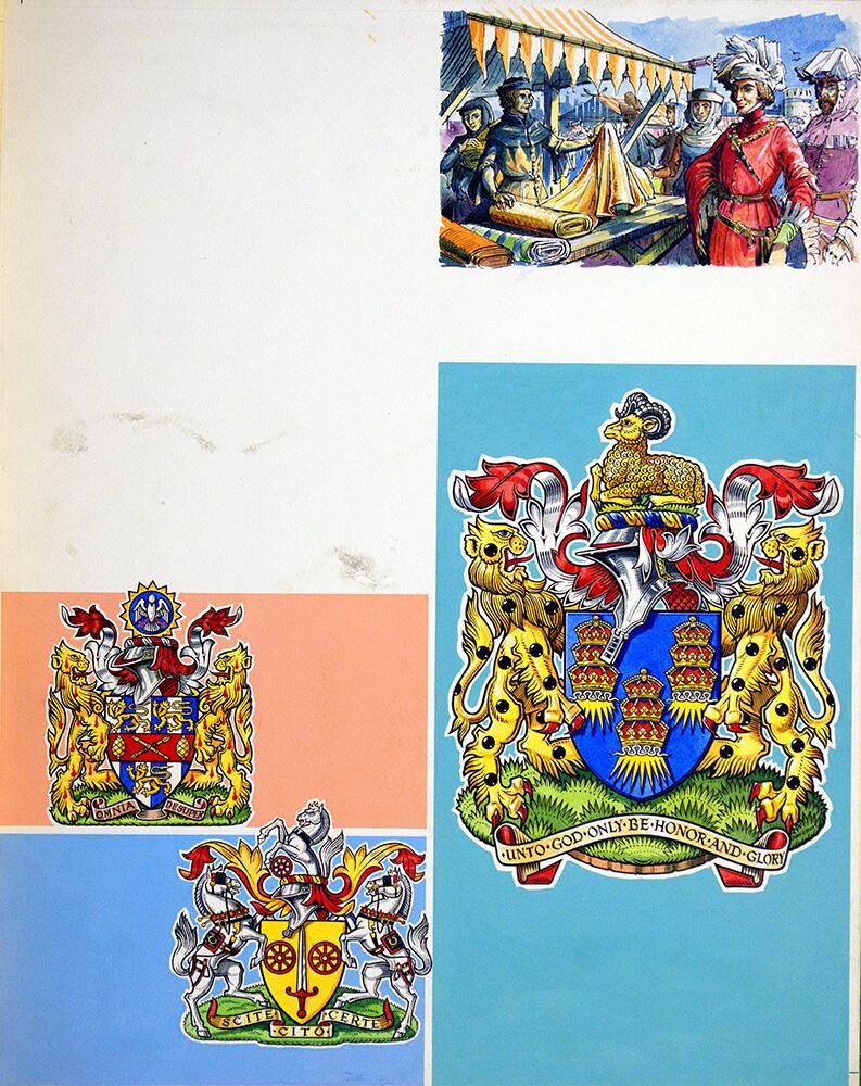 The Guilds of London: The Worshipful Company of Drapers art by Dan Escott