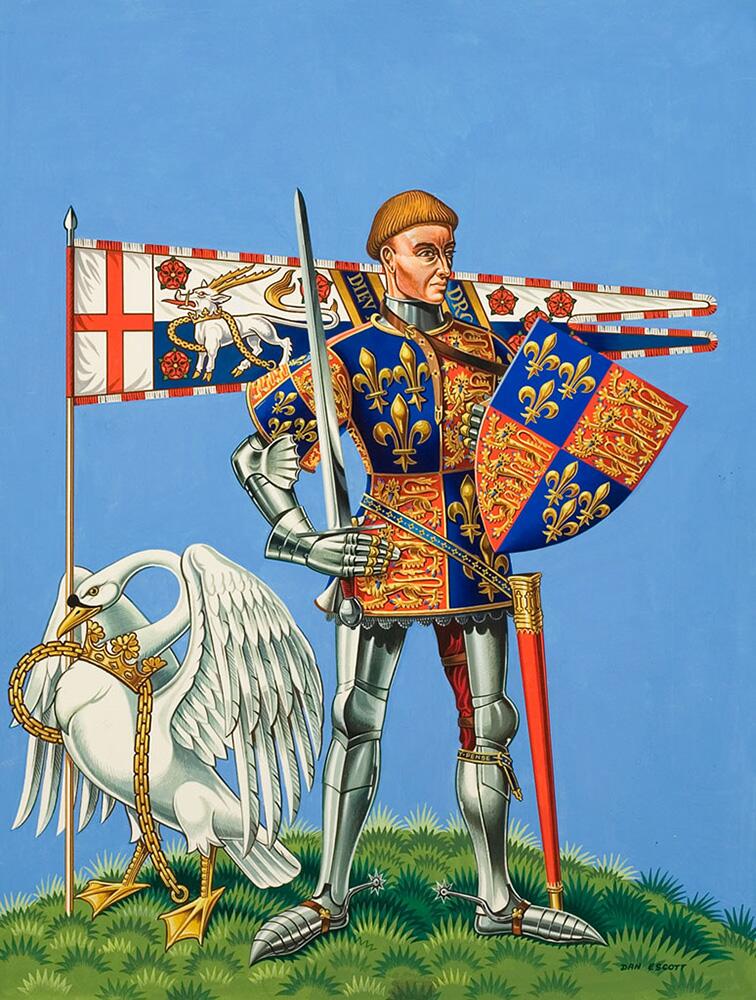 King Harry for England! art by Dan Escott