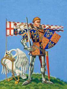 King Harry for England! art by Dan Escott