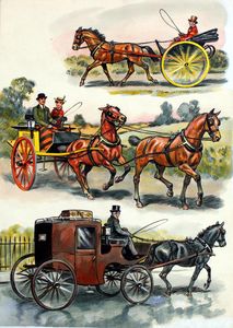 Horses' Heyday 3 art by Derek Eyles