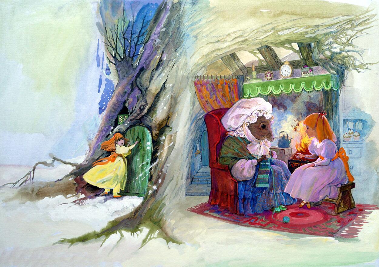 Thumbelina - Winter Is Coming art by Gwen Green