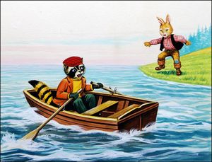 Missed the Boat art by Henry Fox