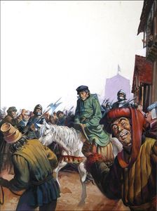 Henry VI Humiliated art by Andrew Howat