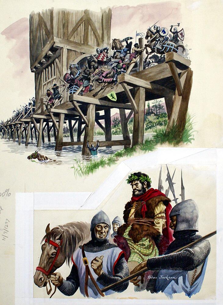 The Battle of Stirling art by Peter Jackson