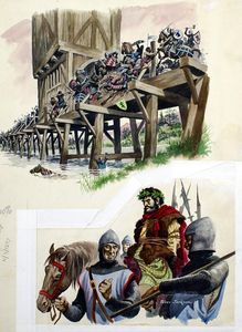 The Battle of Stirling art by Peter Jackson