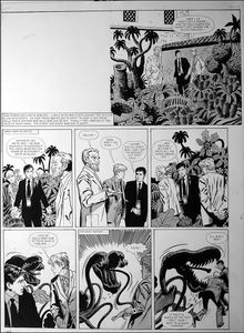 Warlock - Triffid art by Jose Jimenez