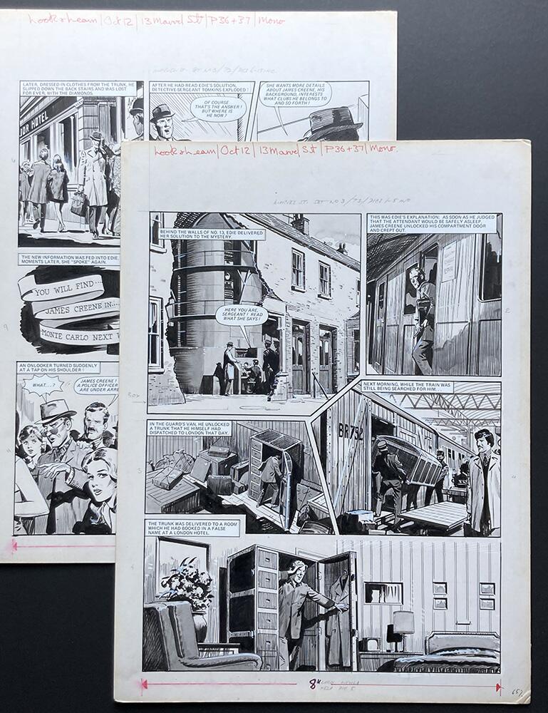 2nd Page art by Bill Lacey
