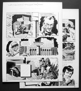 Number 13 Marvel Street - The Eminent Egyptologist (TWO pages) art by Bill Lacey