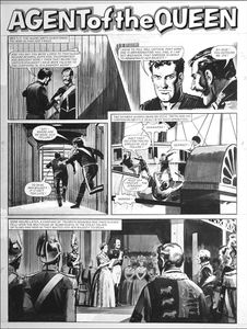 Agent of the Queen - Fanfare (TWO pages) art by Bill Lacey