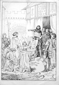 The Burghers Of Calais art by Robert Wilson Matthews