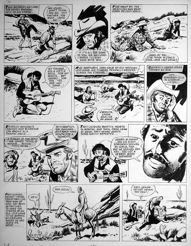 6th page of 8 art by Colin Merrett