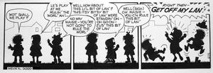 The Perishers daily strip G74 art by Bill Mevin