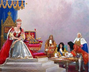 Queen Anne art by John Millar Watt