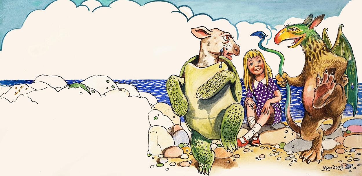 Lewis Carroll: Alice in Wonderland 59 art by Philip Mendoza