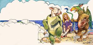Lewis Carroll: Alice in Wonderland 59 art by Philip Mendoza