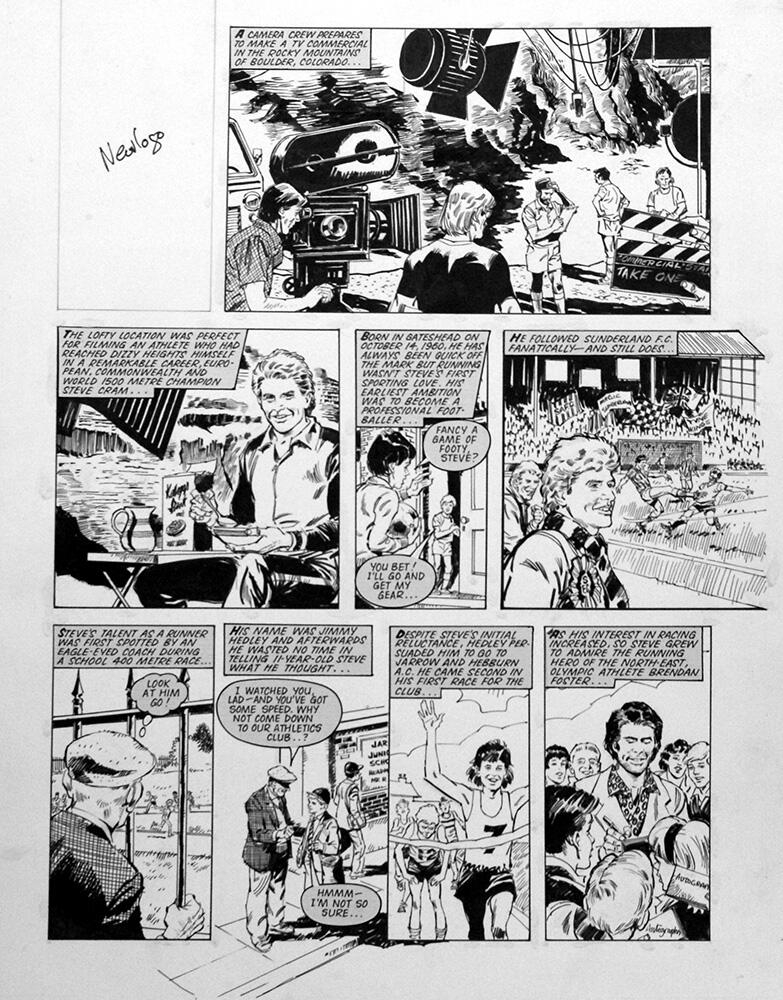 Page 6 art by Barrie Mitchell