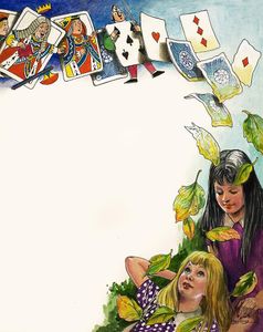 Alice Wakes Up: Alice in Wonderland 70 art by Philip Mendoza