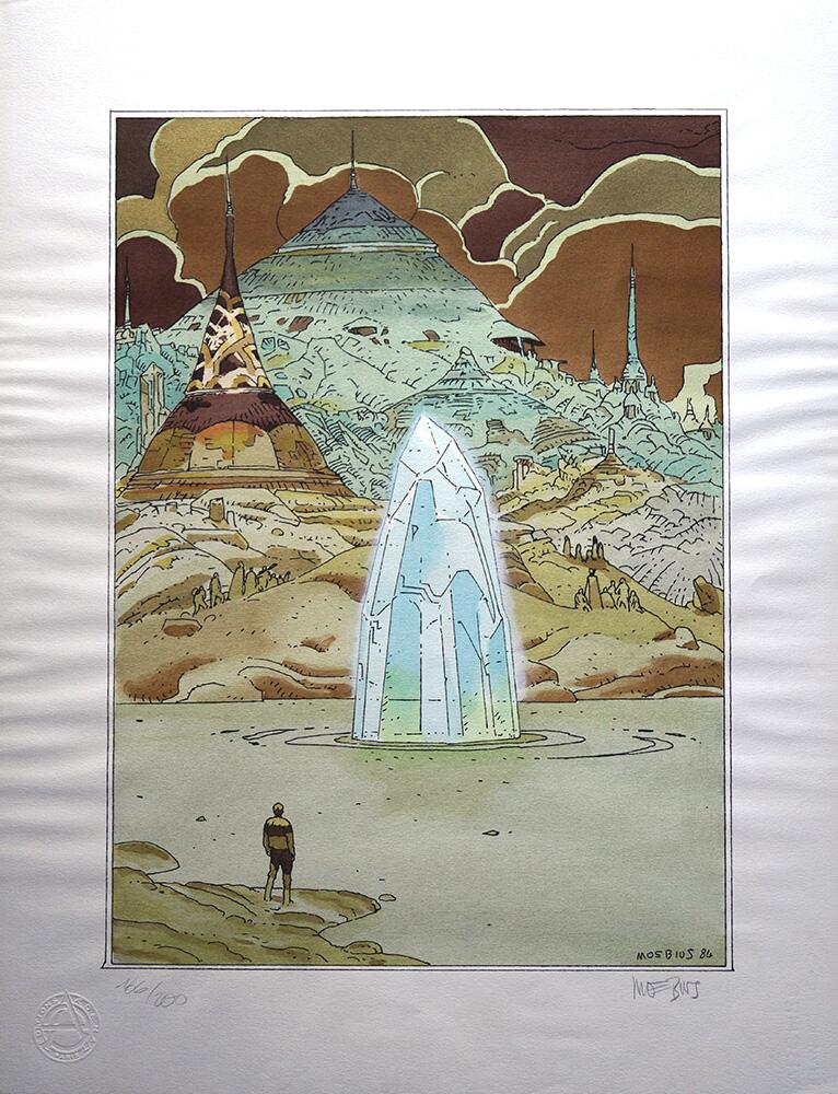 Complete print art by Moebius (Jean Giraud)