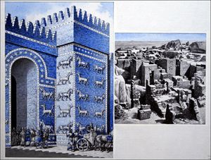 The Glory that was Babylon art by Patrick Nicolle