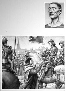 King Henry VII art by Patrick Nicolle
