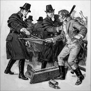 Colonel Despard's Revolution art by Ken Petts
