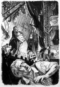 Danger in the Theatre art by Ken Petts