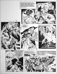 Robin of Sherwood - Spectre (TWO pages) art by Mike Noble