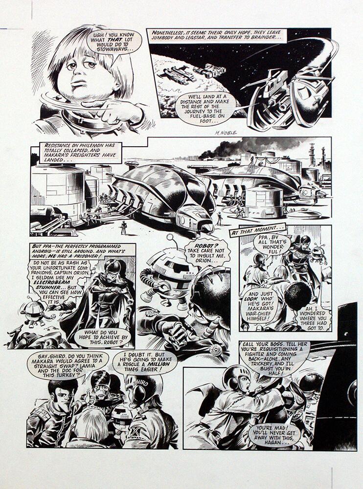 Star Fleet 4 art by Mike Noble