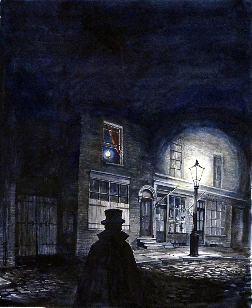 Belgrave Square book cover art art by Kim Palmer