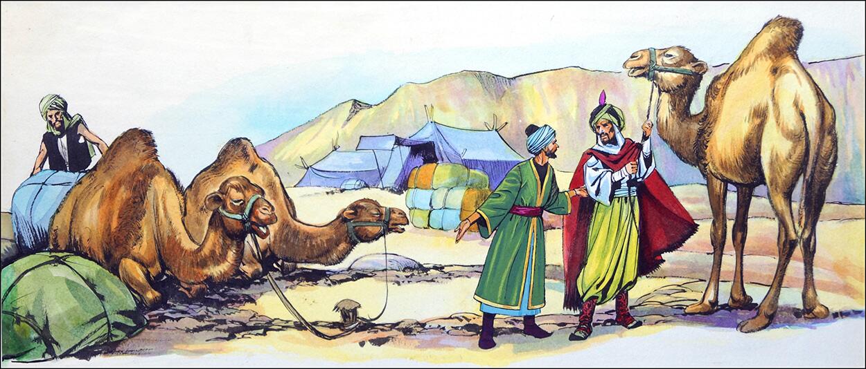 Mahmud and the Magic Ring art by Nadir Quinto