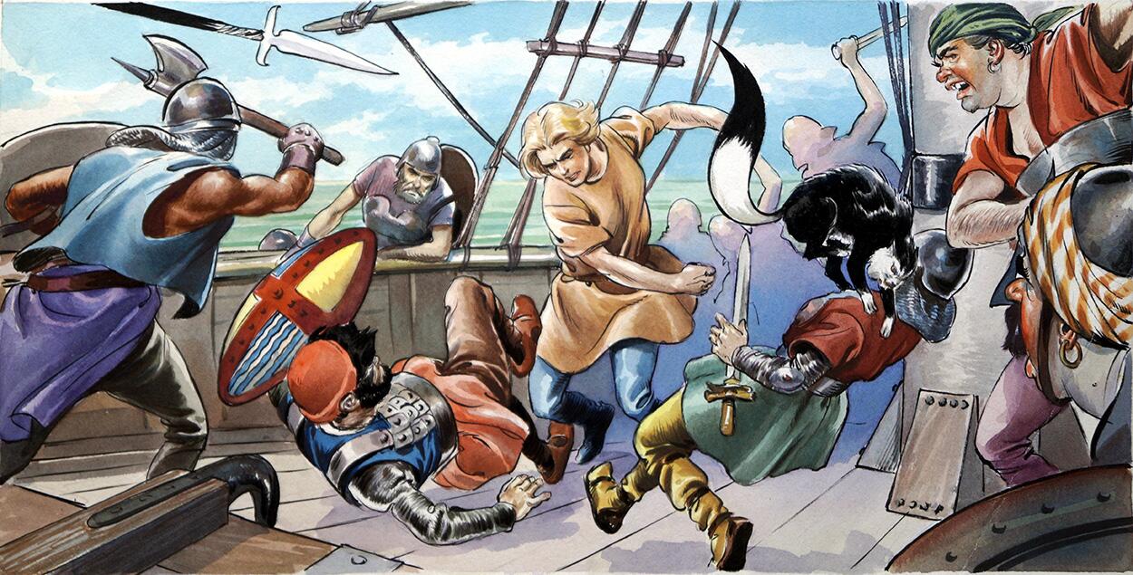 Dick Whittington: Stiff Resistance art by Nadir Quinto