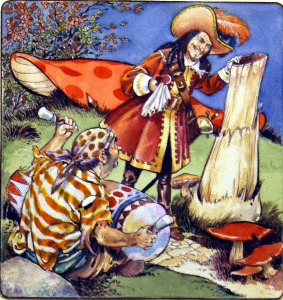 Peter Pan: Captain Hook and the Toadstool art by Nadir Quinto