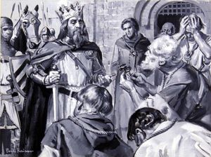 Burghers of Calais art by Paul Rainer