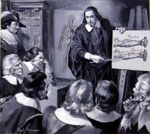 William Harvey: Man of Medicine art by Paul Rainer