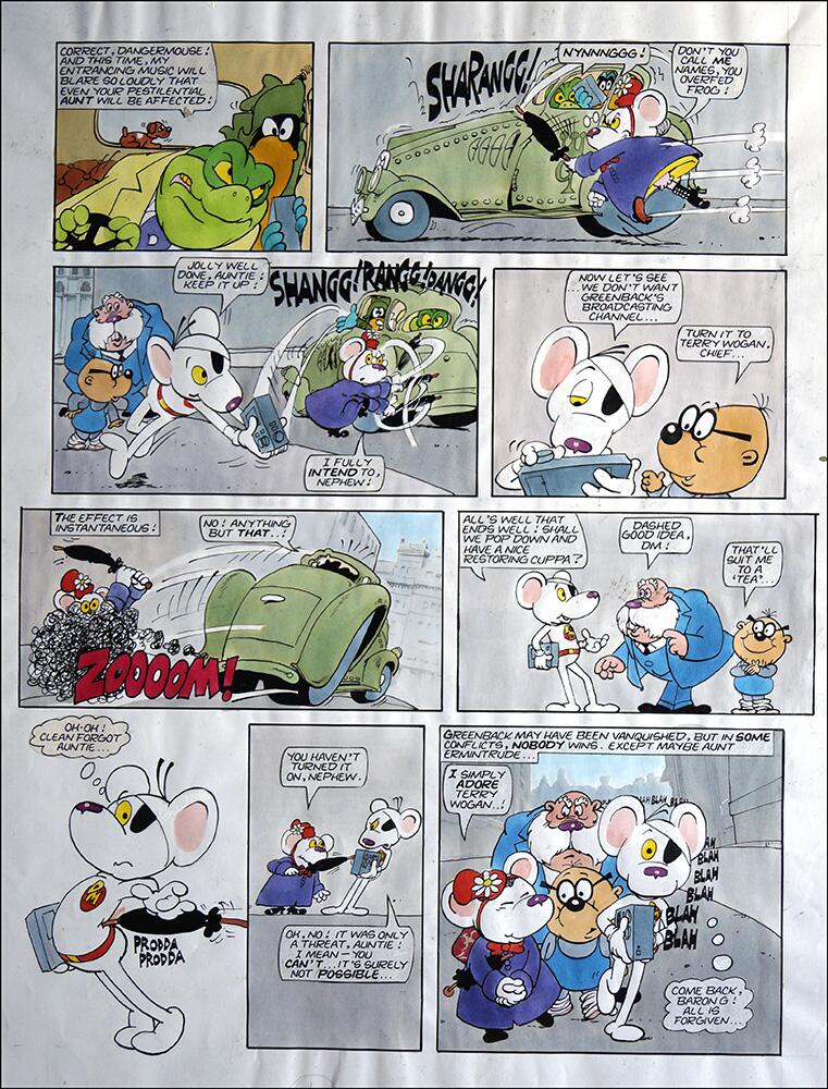 2nd page of story art by Arthur Ranson