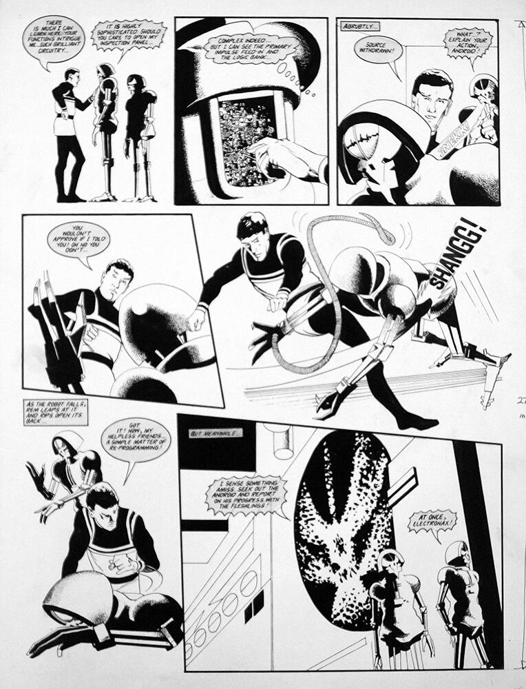 Logan's Run 21 from Look In art by Arthur Ranson