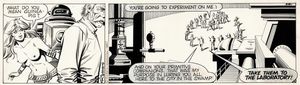 AXA daily strip 581 - The Brave art by Enric Badia Romero