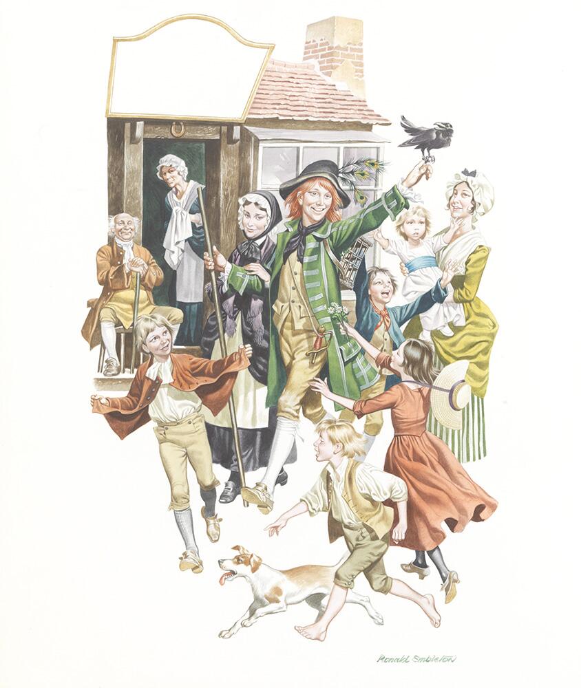 Barnaby Rudge: Welcome Back! art by Ron Embleton