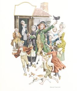 Barnaby Rudge: Welcome Back! art by Ron Embleton