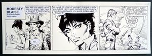 Modesty Blaise Daily Strip #9384A art by Enric Badia Romero