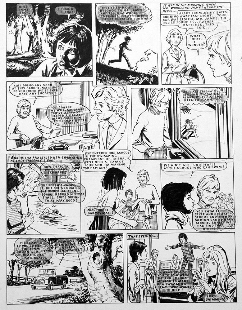 Page 2. art by Michael Strand